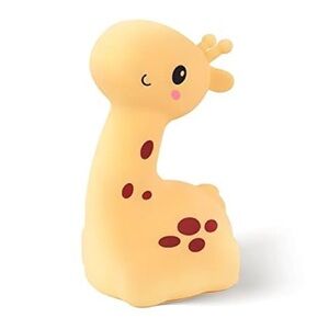 WakeCreator Cute Giraffe Night Light for Kids with 7 Color Changing Modes